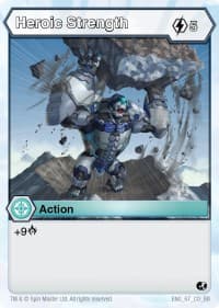Heroic Strength - Battle Brawlers - Bakugan TCG card