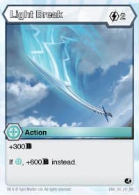Light Break - Battle Brawlers - Bakugan TCG card