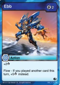 Ebb - Battle Brawlers - Bakugan TCG card