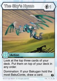 The Sky's Hymn - Battle Brawlers - Bakugan TCG card