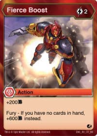 Fierce Boost - Battle Brawlers - Bakugan TCG card