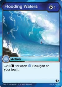 Flooding Waters - Battle Brawlers - Bakugan TCG card