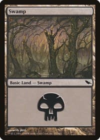 Swamp (292) - Shadowmoor - Magic: The Gathering card