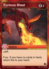 Furious Blast - Battle Brawlers - Bakugan TCG card