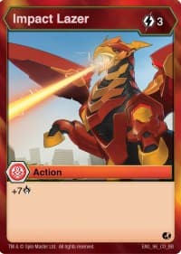 Impact Lazer - Battle Brawlers - Bakugan TCG card