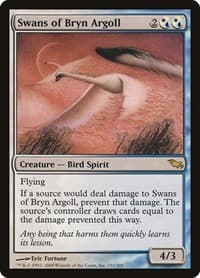 Swans of Bryn Argoll - Shadowmoor - Magic: The Gathering card