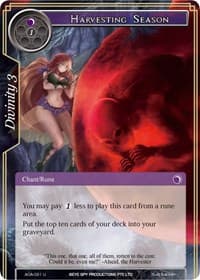 Harvesting Season - Awakening of the Ancients - Force of Will card