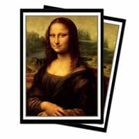 Mona Lisa Standard Deck Protector Fine Art sleeves (65-Pack) - Ultra Pro Card Sleeves - Card Sleeves card