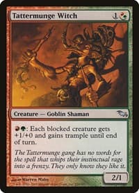 Tattermunge Witch - Shadowmoor - Magic: The Gathering card