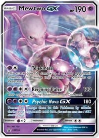 Mewtwo GX - SM196 - SM Promos - Pokemon card