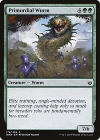Primordial Wurm - War of the Spark - Magic: The Gathering card