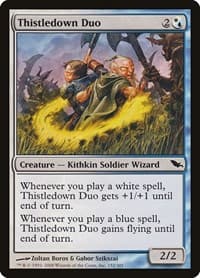 Thistledown Duo - Shadowmoor - Magic: The Gathering card