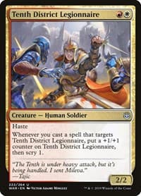 Tenth District Legionnaire - War of the Spark - Magic: The Gathering card