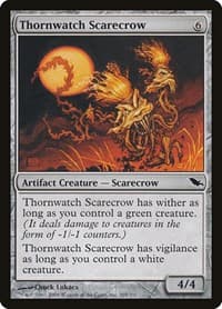 Thornwatch Scarecrow - Shadowmoor - Magic: The Gathering card
