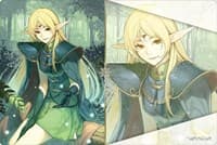 Bushiroad Rubber Mat Collection Vol.298: Kadokawa Sneaker Bunko - Record of Lodoss War - Deedlit - Bushiroad Playmats - Playmats card
