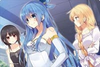 Bushiroad Rubber Mat Collection Vol.295: Kadokawa Sneaker Bunko - KonoSuba - Aqua, Megumin & Darkness - Bushiroad Playmats - Playmats card