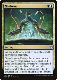 Neoform - War of the Spark - Magic: The Gathering card