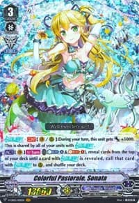 Colorful Pastorale, Sonata - V-EB05: Primary Melody - Cardfight Vanguard card