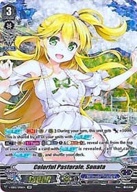 Colorful Pastorale, Sonata (SP) - V-EB05: Primary Melody - Cardfight Vanguard card