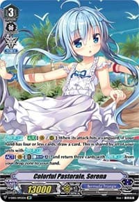 Colorful Pastorale, Serena (SP) - V-EB05: Primary Melody - Cardfight Vanguard card