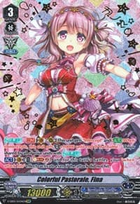 Colorful Pastorale, Fina (SVR) - V-EB05: Primary Melody - Cardfight Vanguard card