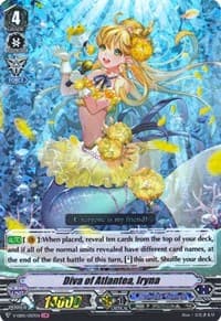 Diva of Atlantea, Iryna - V-EB05: Primary Melody - Cardfight Vanguard card
