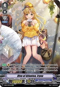 Diva of Atlantea, Iryna (SP) - V-EB05: Primary Melody - Cardfight Vanguard card