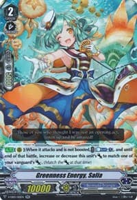 Greenness Energy, Salia - V-EB05: Primary Melody - Cardfight Vanguard card
