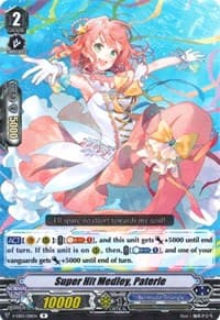 Super Hit Medley, Paterie - V-EB05: Primary Melody - Cardfight Vanguard card