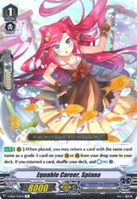 Equable Career, Spiana - V-EB05: Primary Melody - Cardfight Vanguard card