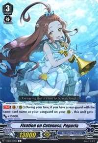 Fixation on Cuteness, Paparla - V-EB05: Primary Melody - Cardfight Vanguard card