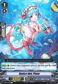Novice Idol, Piena - V-EB05: Primary Melody - Cardfight Vanguard card