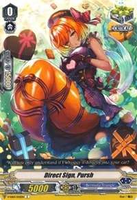 Direct Sign, Pursh - V-EB05: Primary Melody - Cardfight Vanguard card