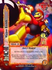 Hyper Bomb (Full Art) (2019 UFS PTC) - Mega Man: Collector's Tins - UniVersus card