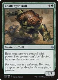 Challenger Troll - War of the Spark - Magic: The Gathering card