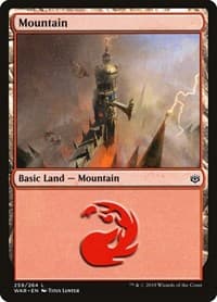 Mountain (259) - War of the Spark - Magic: The Gathering card