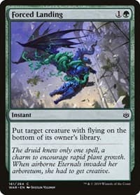 Forced Landing - War of the Spark - Magic: The Gathering card
