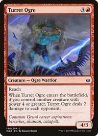 Turret Ogre - War of the Spark - Magic: The Gathering card