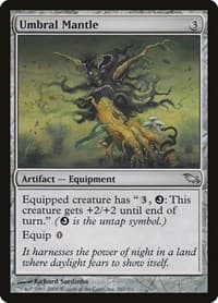 Umbral Mantle - Shadowmoor - Magic: The Gathering card