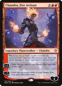Chandra, Fire Artisan - War of the Spark - Magic: The Gathering card