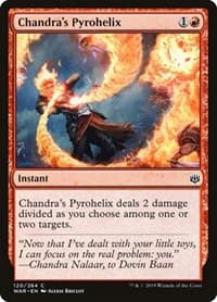 Chandra's Pyrohelix - War of the Spark - Magic: The Gathering card