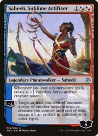 Saheeli, Sublime Artificer - War of the Spark - Magic: The Gathering card