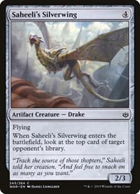 Saheeli's Silverwing - War of the Spark - Magic: The Gathering card