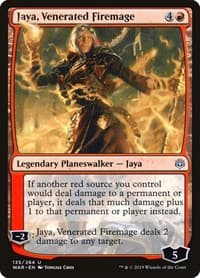 Jaya, Venerated Firemage - War of the Spark - Magic: The Gathering card