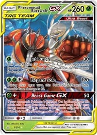 Pheromosa & Buzzwole GX - SM - Unbroken Bonds - Pokemon card