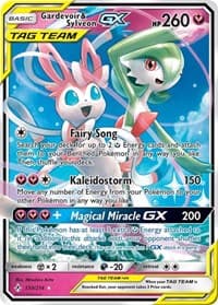 Gardevoir & Sylveon GX - SM - Unbroken Bonds - Pokemon card