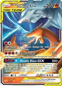 Reshiram & Charizard GX - SM - Unbroken Bonds - Pokemon card