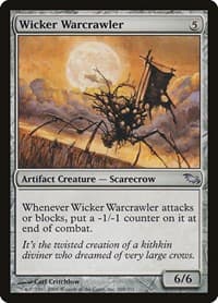 Wicker Warcrawler - Shadowmoor - Magic: The Gathering card