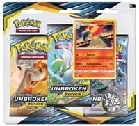 Unbroken Bonds 3 Pack Blister [Typhlosion] - SM - Unbroken Bonds - Pokemon card