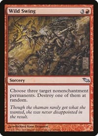 Wild Swing - Shadowmoor - Magic: The Gathering card
